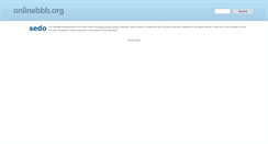 Desktop Screenshot of onlinebbb.org